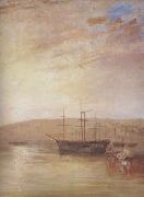 Joseph Mallord William Turner Shipping off East Cowes Headland (mk31) oil painting